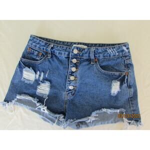 Hammer‎ Jeans Distressed Ladies Shorts Sz L